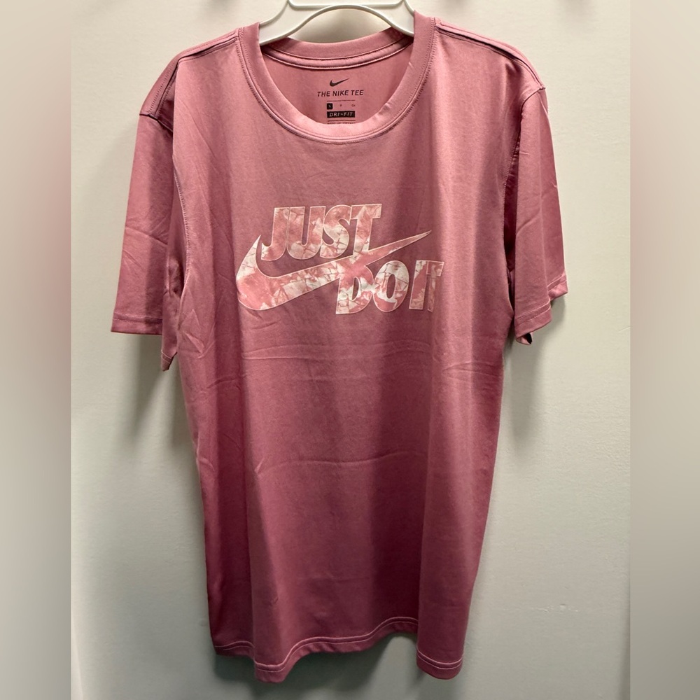 Nike Unisex Pink Dri-Fit Tee